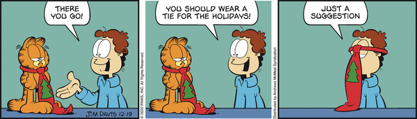 Komiksy garfield - komiks z dnia 19/12/2022