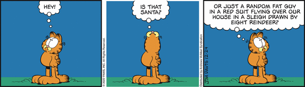 Komiksy garfield - komiks z dnia 24/12/2022