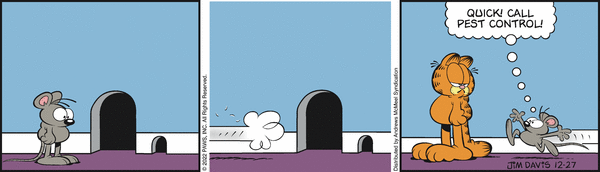 Komiksy garfield - komiks z dnia 27/12/2022