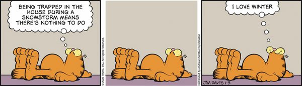 Komiksy garfield - komiks z dnia 03/01/2023