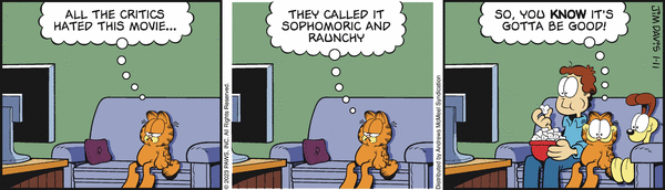 Komiksy garfield - komiks z dnia 11/01/2023