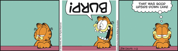 Komiksy garfield - komiks z dnia 12/01/2023