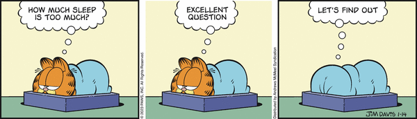 Komiksy garfield - komiks z dnia 14/01/2023