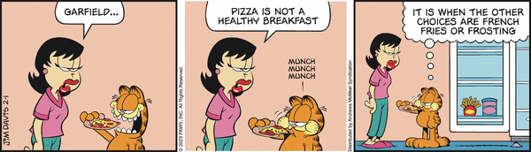 Komiksy garfield - komiks z dnia 01/02/2023