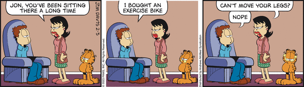 Komiksy garfield - komiks z dnia 03/02/2023