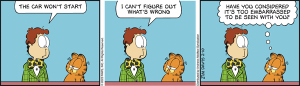 Komiksy garfield - komiks z dnia 10/02/2023