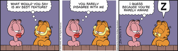 Komiksy garfield - komiks z dnia 03/03/2023