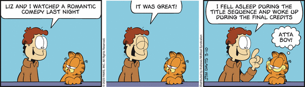 Komiksy garfield - komiks z dnia 10/03/2023
