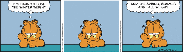 Komiksy garfield - komiks z dnia 21/03/2023