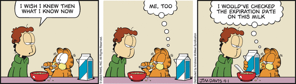 Komiksy garfield - komiks z dnia 01/04/2023