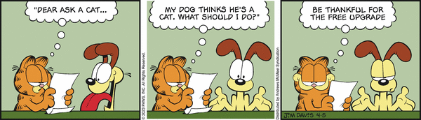 Komiksy garfield - komiks z dnia 05/04/2023