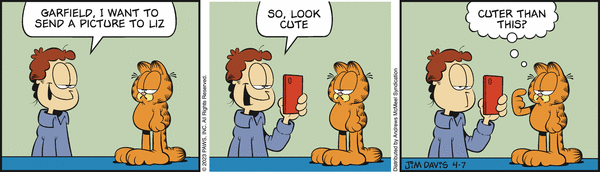 Komiksy garfield - komiks z dnia 07/04/2023