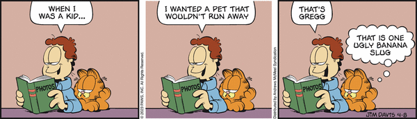 Komiksy garfield - komiks z dnia 08/04/2023