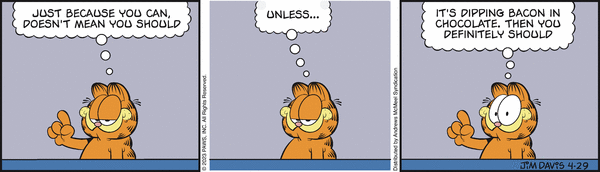 Komiksy garfield - komiks z dnia 29/04/2023