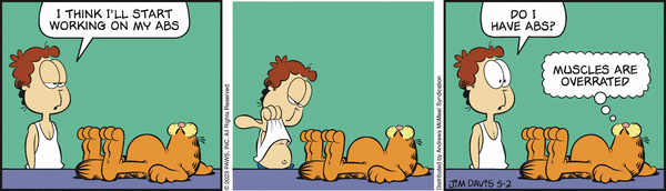Komiksy garfield - komiks z dnia 02/05/2023