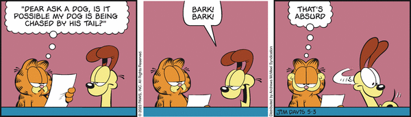 Komiksy garfield - komiks z dnia 03/05/2023