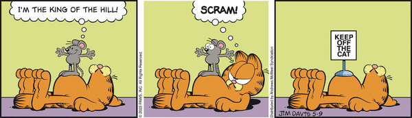 Komiksy garfield - komiks z dnia 09/05/2023