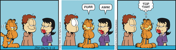 Komiksy garfield - komiks z dnia 12/05/2023