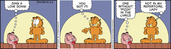 Komiksy garfield - komiks z dnia 02/06/2023