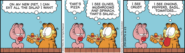 Komiksy garfield - komiks z dnia 23/06/2023